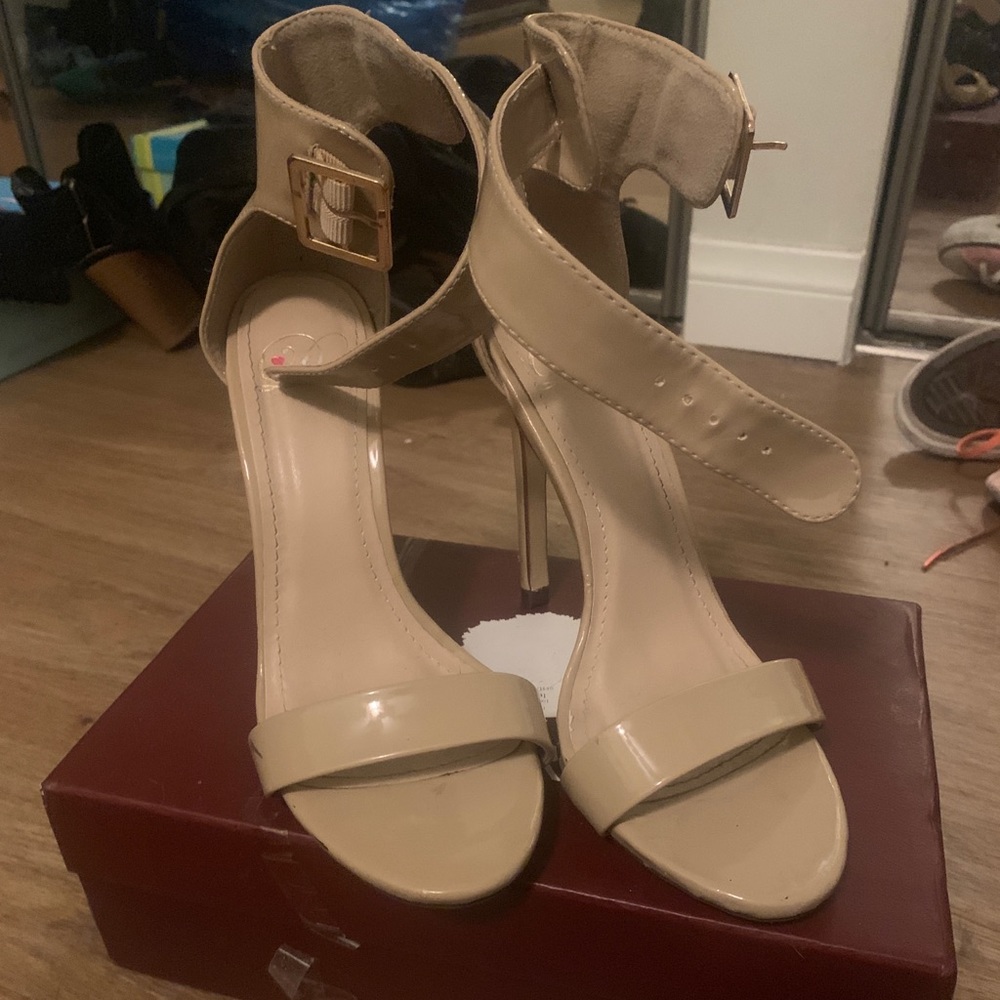 Nude heels